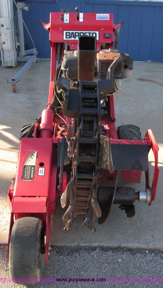 image for item F4030 2006 Barreto 1324-ST walk behind trencher