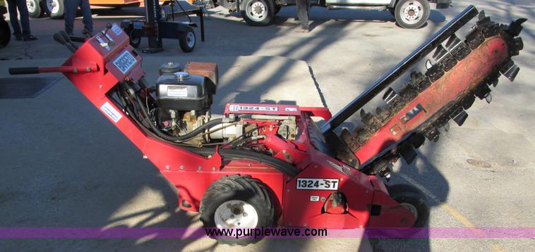 image for item F4030 2006 Barreto 1324-ST walk behind trencher
