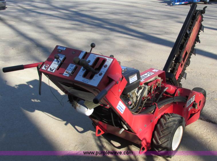 image for item F4030 2006 Barreto 1324-ST walk behind trencher