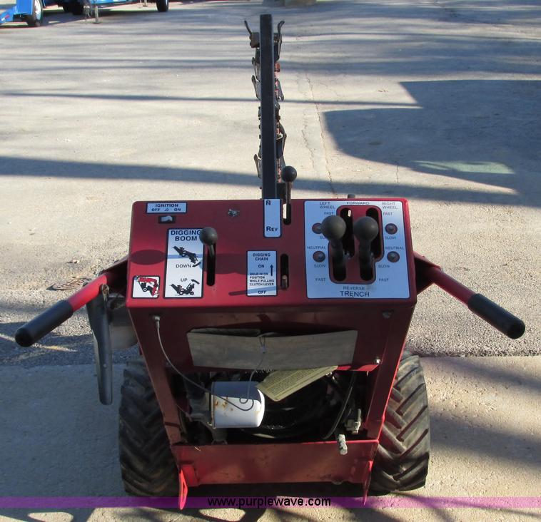 image for item F4030 2006 Barreto 1324-ST walk behind trencher