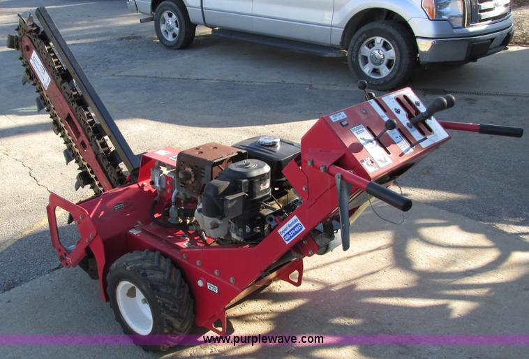 image for item F4030 2006 Barreto 1324-ST walk behind trencher
