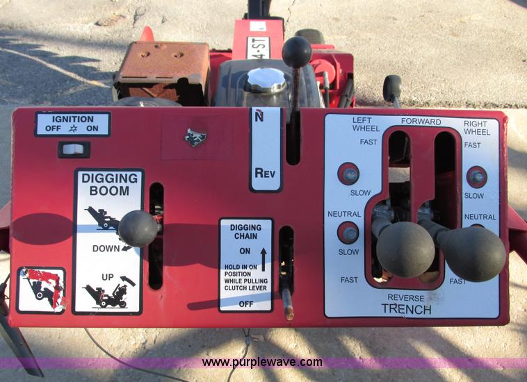 image for item F4030 2006 Barreto 1324-ST walk behind trencher