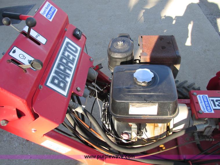 image for item F4030 2006 Barreto 1324-ST walk behind trencher