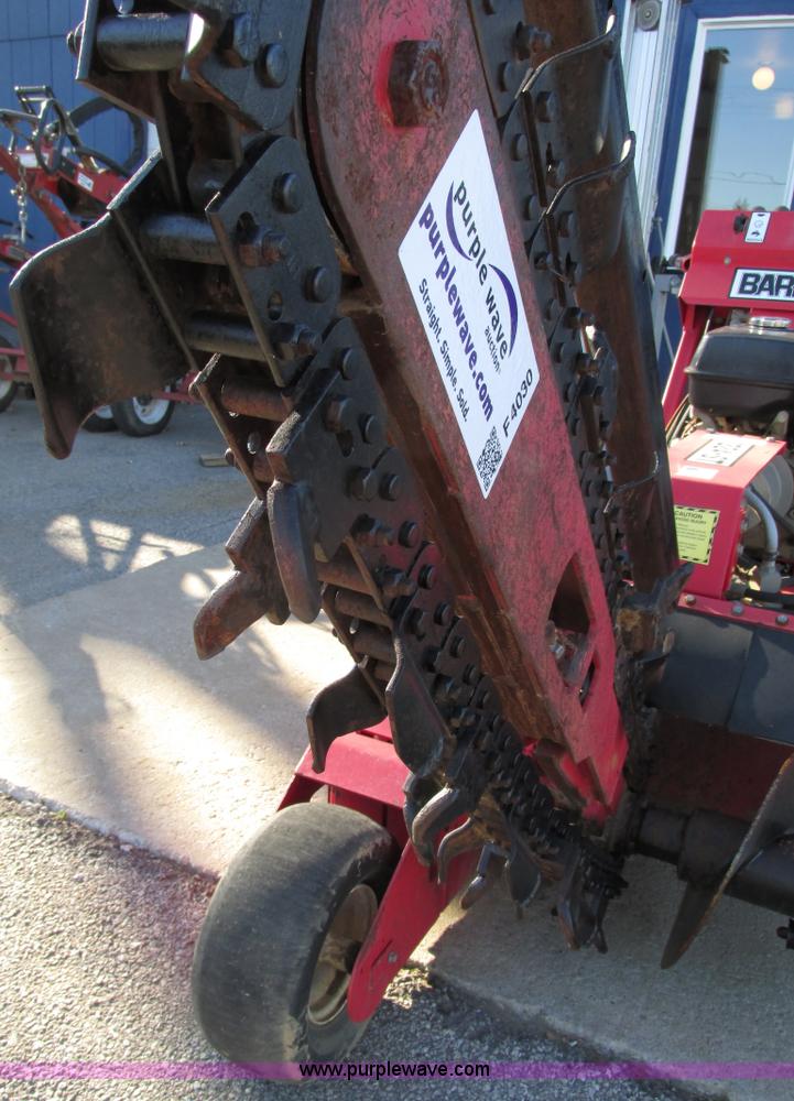 image for item F4030 2006 Barreto 1324-ST walk behind trencher