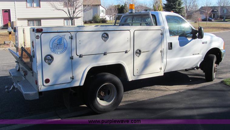 image for item F5555 2001 Ford F350 XL Super Duty service truck