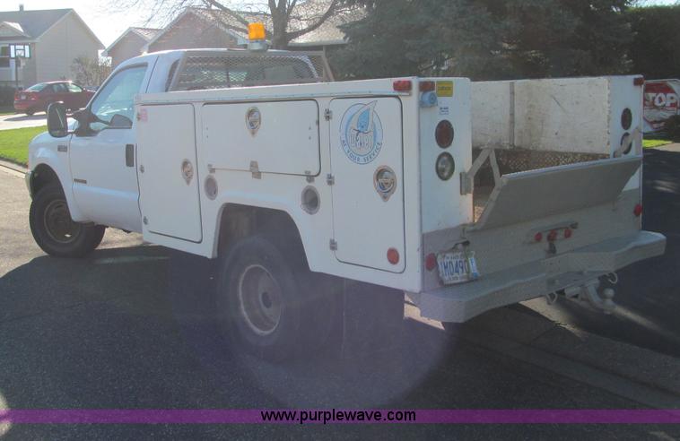 image for item F5555 2001 Ford F350 XL Super Duty service truck