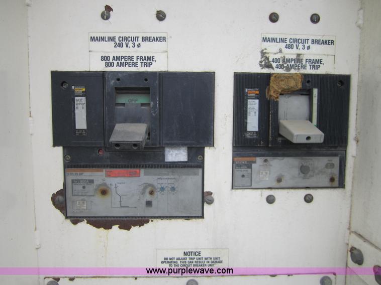 image for item F6538 1995 Caterpillar 125 kW generator