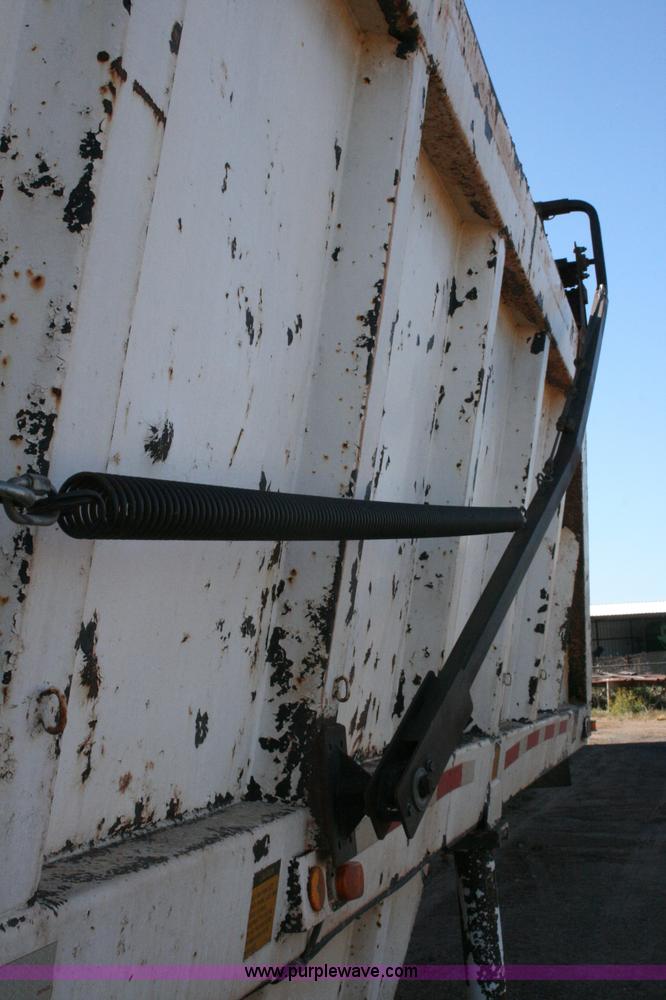 image for item G5541 1982 Fruehauf belly dump trailer