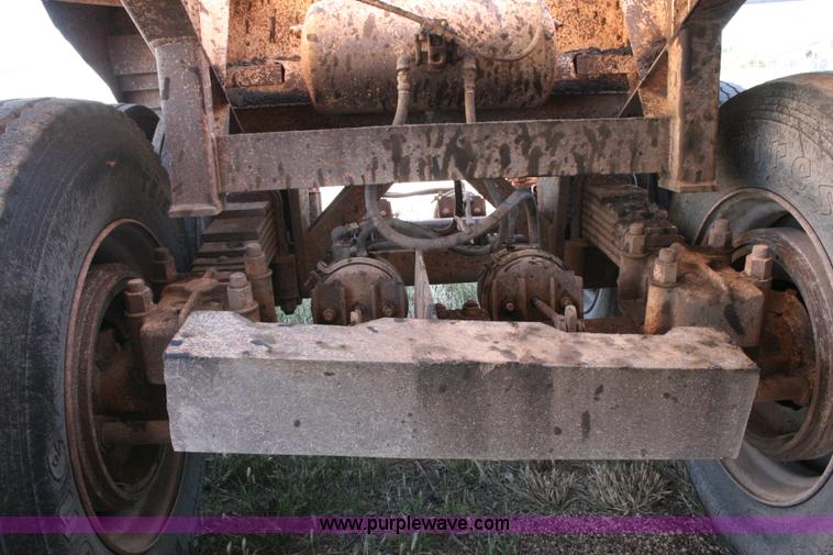 image for item G5541 1982 Fruehauf belly dump trailer