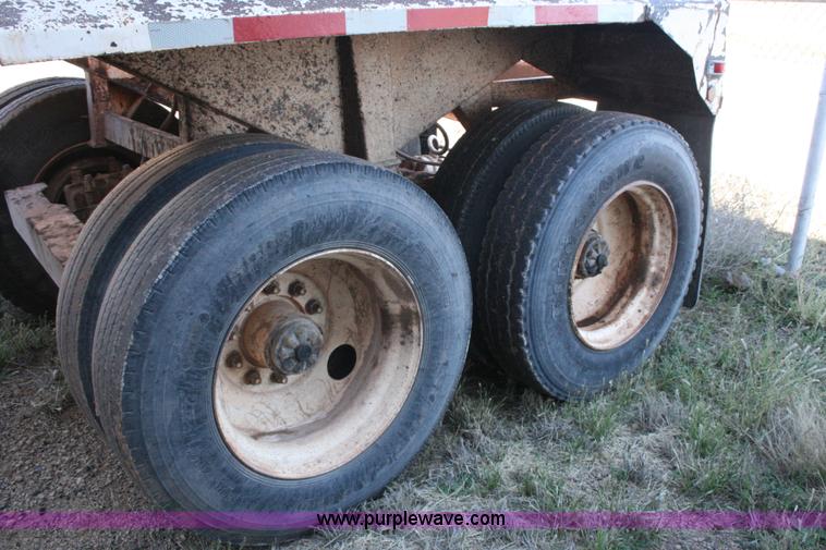 image for item G5541 1982 Fruehauf belly dump trailer