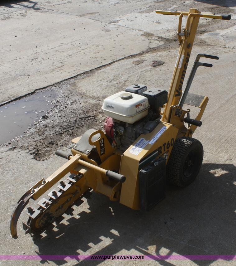 image for item U9708 Vermeer RT60 trencher