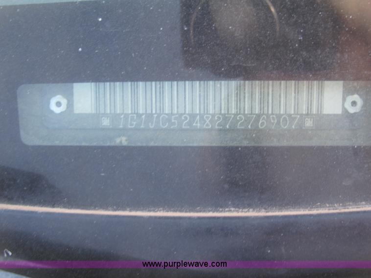 image for item B5276 2002 Chevrolet Cavalier