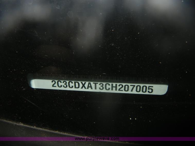 image for item D4713 2012 Dodge Charger SE Police