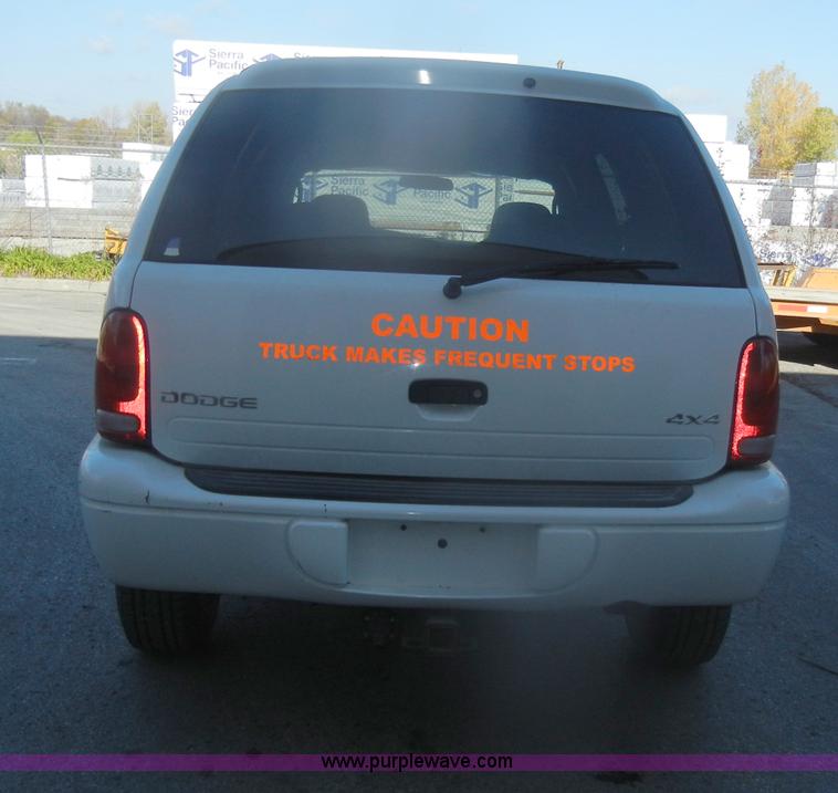 image for item D4728 2001 Dodge Durango SLT SUV