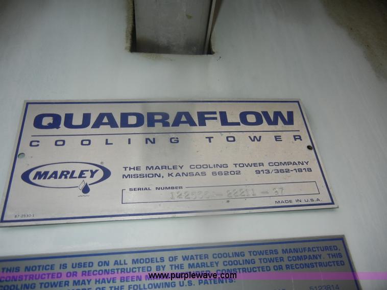 image for item D4737 Marley Quadraflow 22211 cooling tower