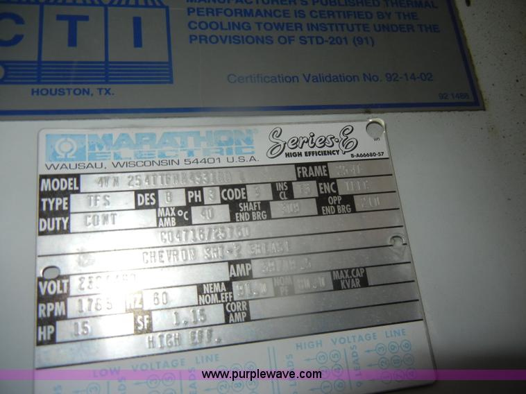 image for item D4737 Marley Quadraflow 22211 cooling tower