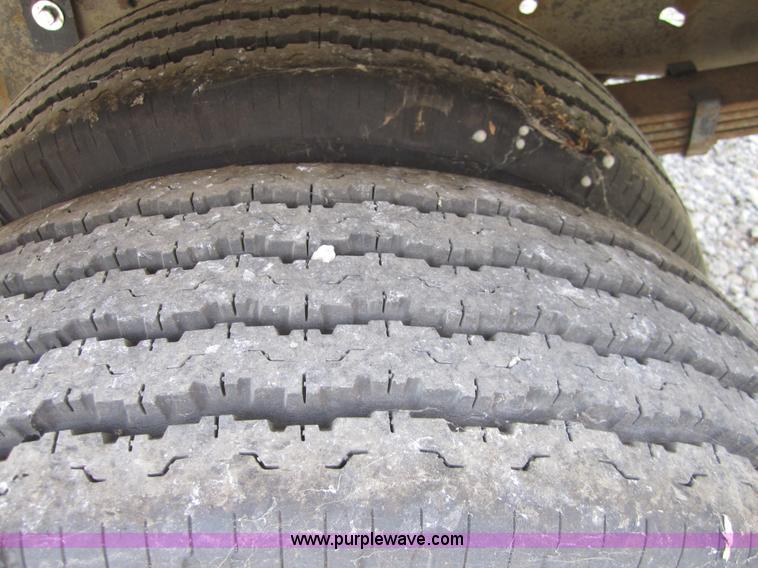 image for item D5708 2012 Shop built utility bed trailer