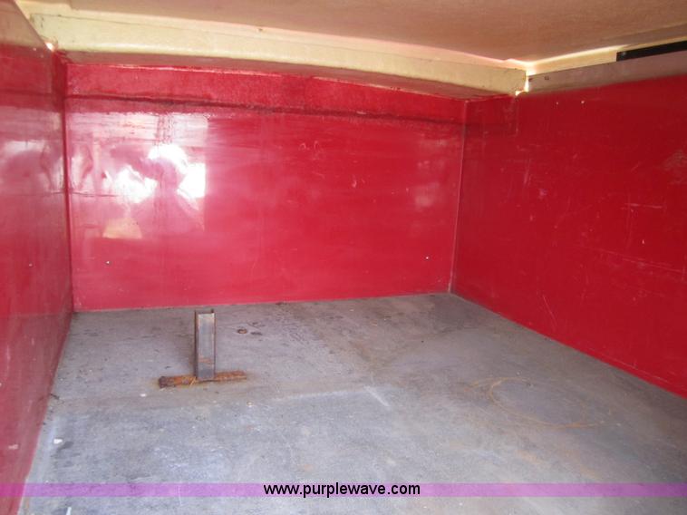 image for item D5708 2012 Shop built utility bed trailer