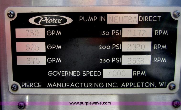 image for item D5714 1977 Ford F756 fire truck