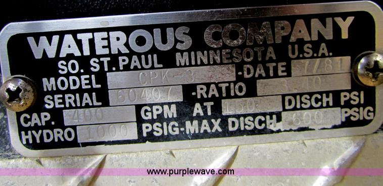 image for item D5715 1981 Chevrolet K30 fire truck