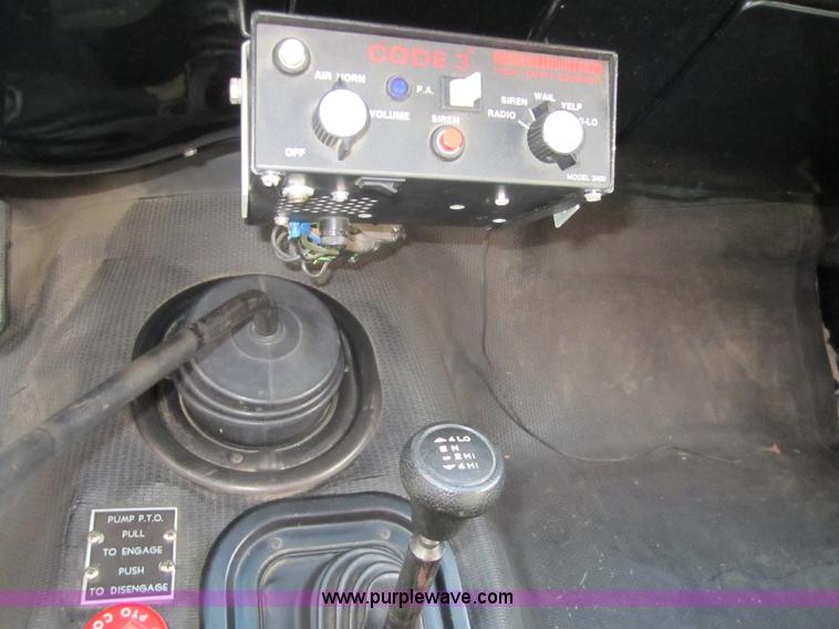 image for item D5715 1981 Chevrolet K30 fire truck