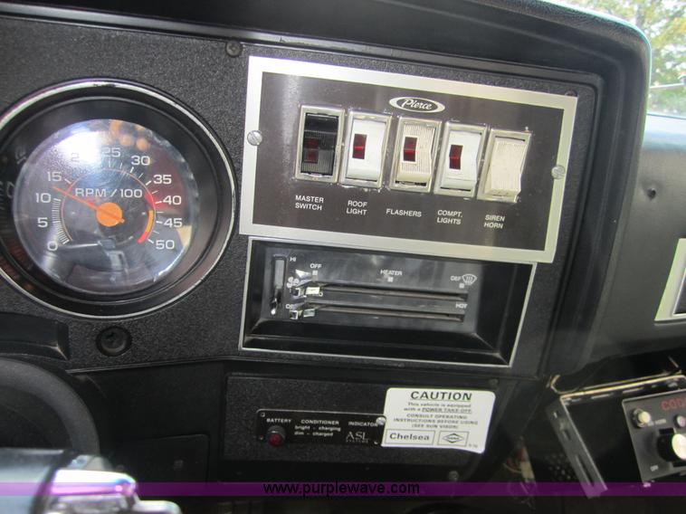 image for item D5715 1981 Chevrolet K30 fire truck