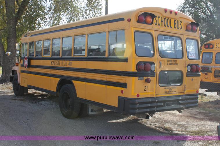 image for item E4304 1996 Blue Bird school bus