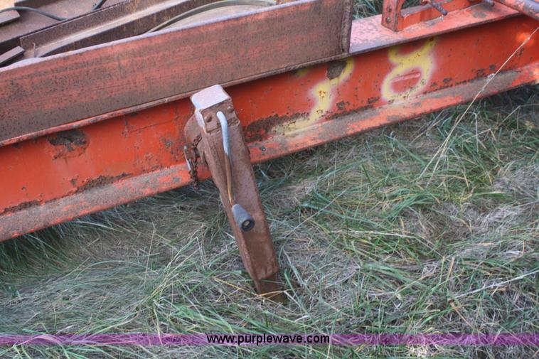 image for item F2506 1980 Luttig tilt bed trailer