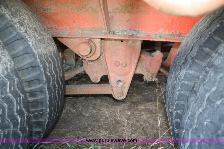 image for item F2506 1980 Luttig tilt bed trailer