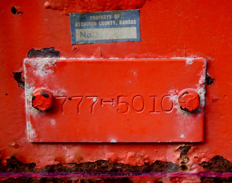 image for item F2506 1980 Luttig tilt bed trailer