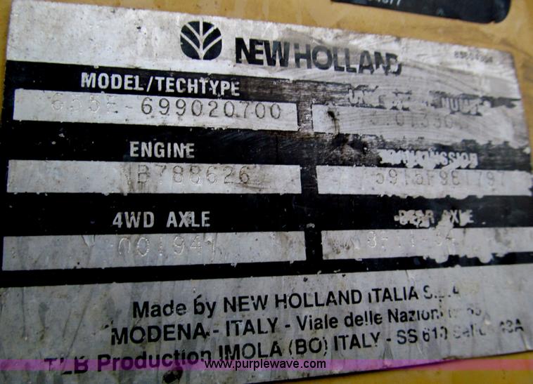 image for item F4660 1998 Ford 655E backhoe