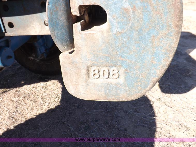 image for item F6272 1993 New Holland 1520 MFWD tractor