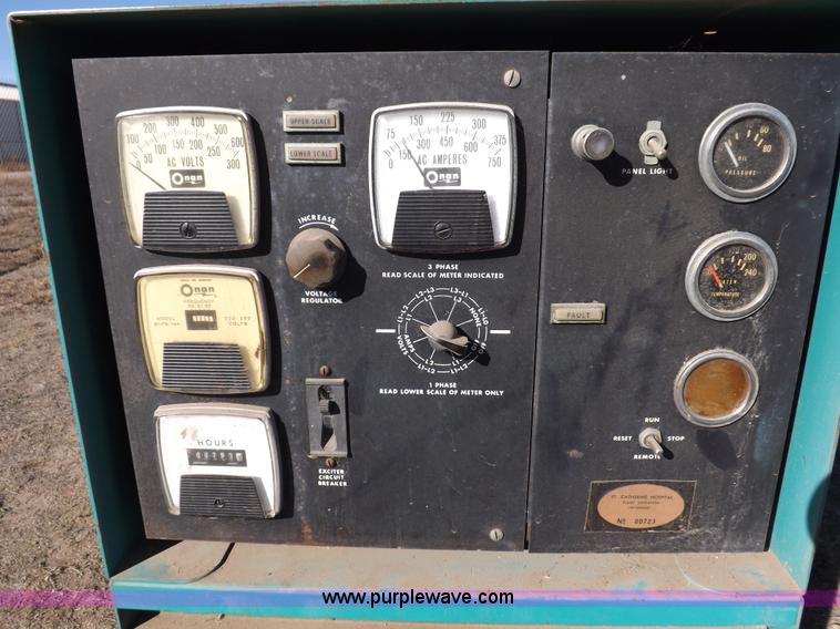 image for item F6273 Onan 175 KW generator