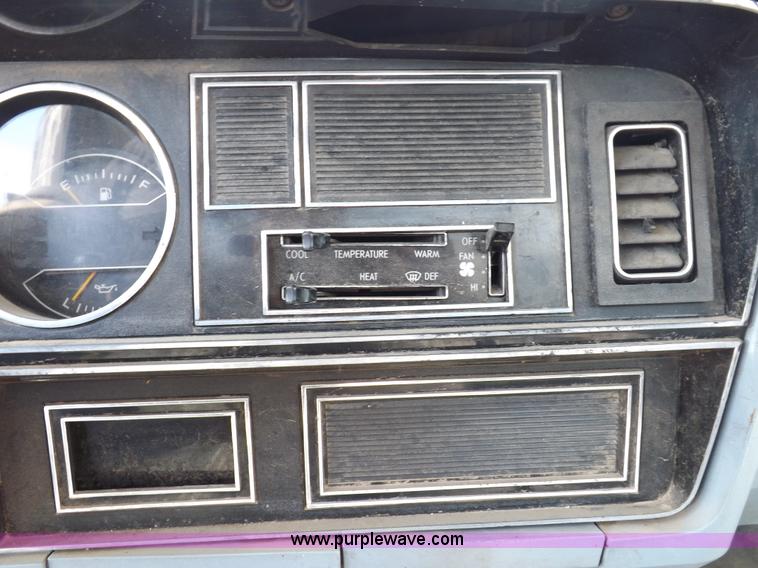 image for item F6296 1982 Dodge Ram D350 custom flatbed truck