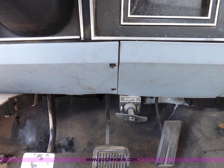 image for item F6296 1982 Dodge Ram D350 custom flatbed truck