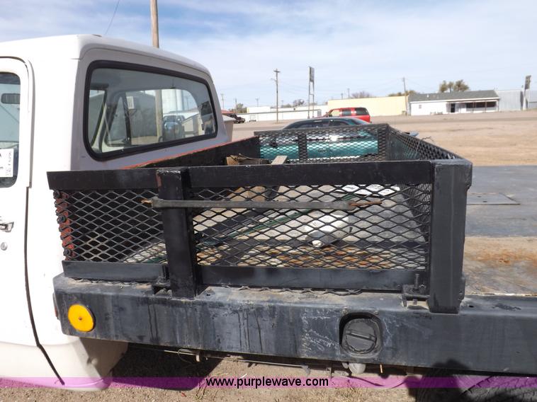 image for item F6296 1982 Dodge Ram D350 custom flatbed truck