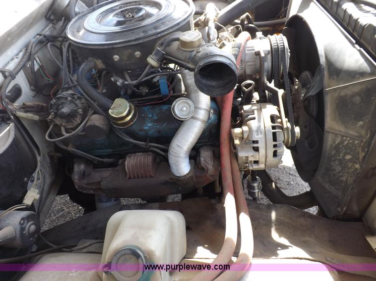 image for item F6296 1982 Dodge Ram D350 custom flatbed truck