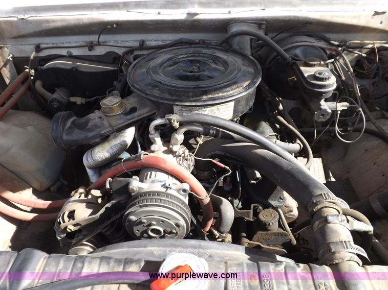 image for item F6296 1982 Dodge Ram D350 custom flatbed truck