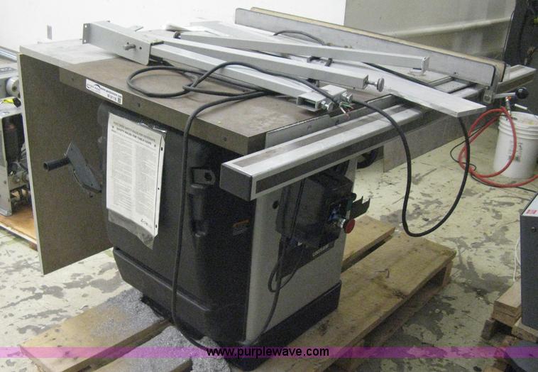 image for item M9118 Delta uni-saw commercial table saw
