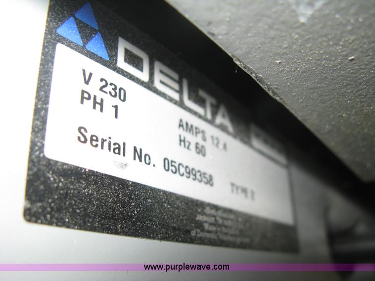 image for item M9118 Delta uni-saw commercial table saw