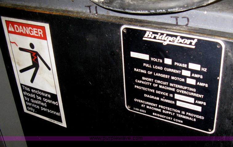 image for item M9119 Bridgeport CNC mill