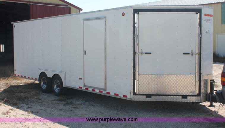 image for item C2893 1996 Jensen 26' tandem axle enclosed trailer