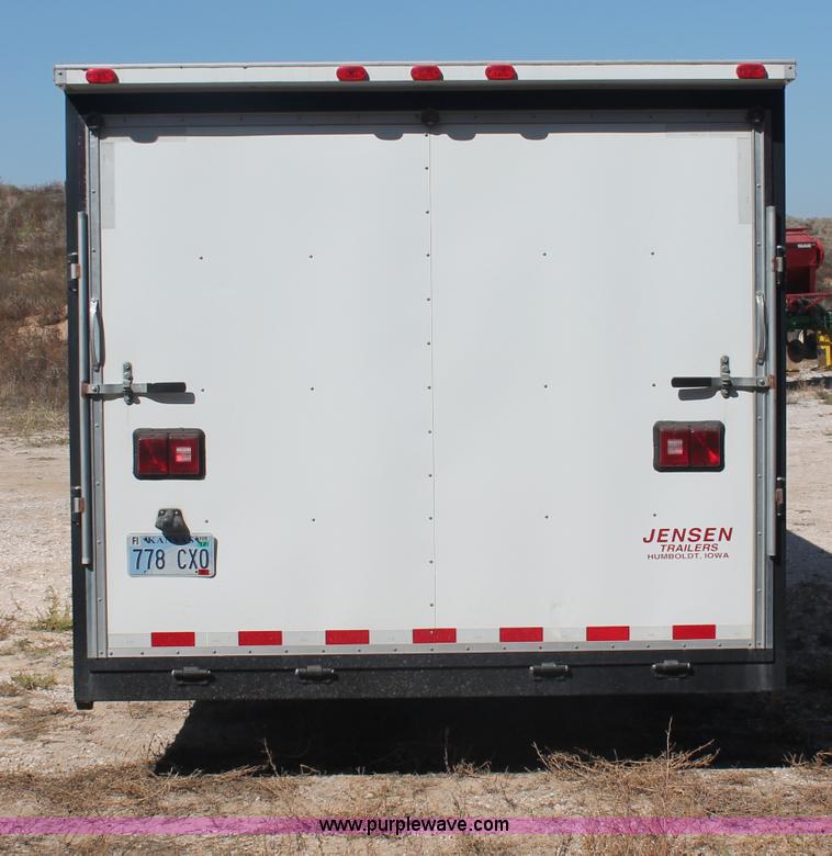 image for item C2893 1996 Jensen 26' tandem axle enclosed trailer