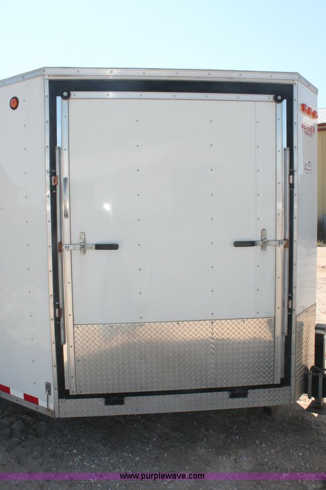 image for item C2893 1996 Jensen 26' tandem axle enclosed trailer
