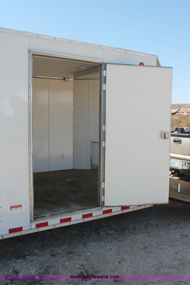 image for item C2893 1996 Jensen 26' tandem axle enclosed trailer