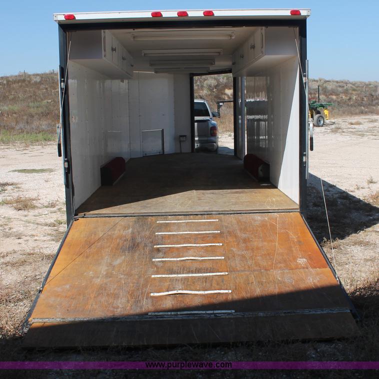 image for item C2893 1996 Jensen 26' tandem axle enclosed trailer