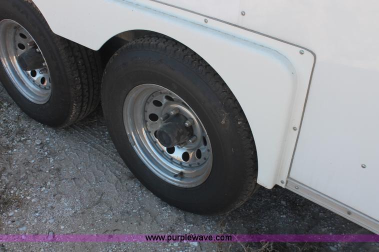 image for item C2893 1996 Jensen 26' tandem axle enclosed trailer