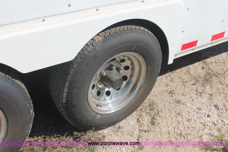 image for item C2893 1996 Jensen 26' tandem axle enclosed trailer