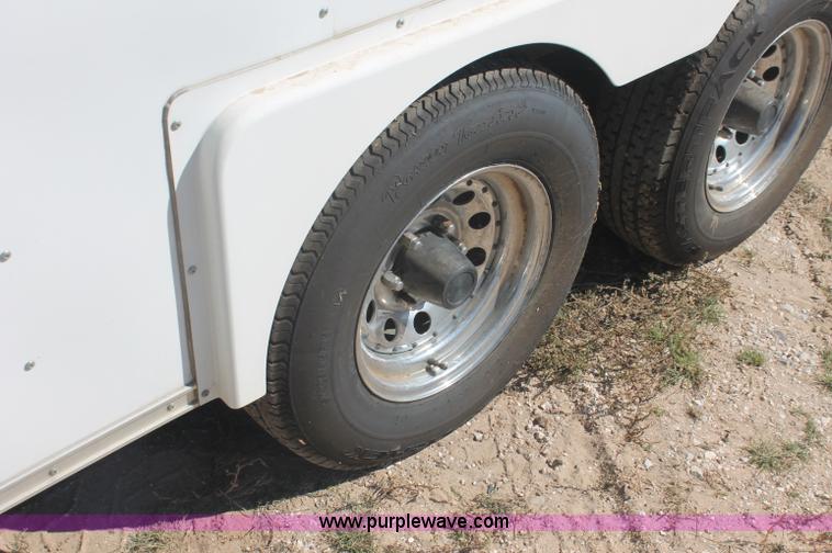 image for item C2893 1996 Jensen 26' tandem axle enclosed trailer