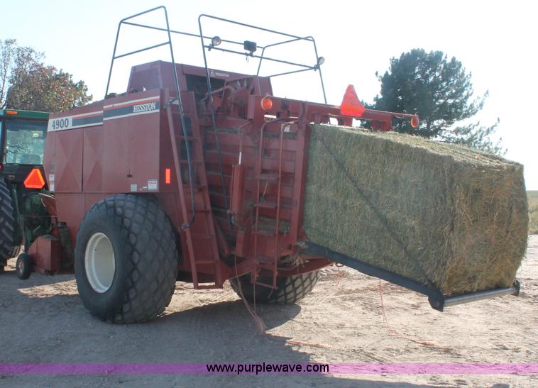 image for item C2901 Hesston 4900 large square baler